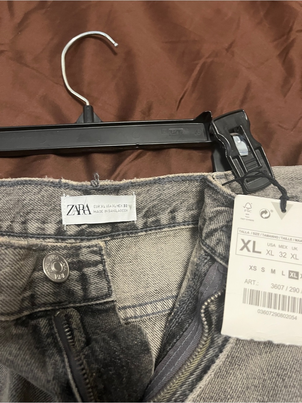 Zara Gray Pencil Skirt - Picture 6 of 6